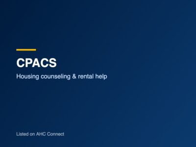 CPACS – Housing Services