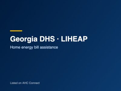 Georgia DHS – LIHEAP Energy Assistance