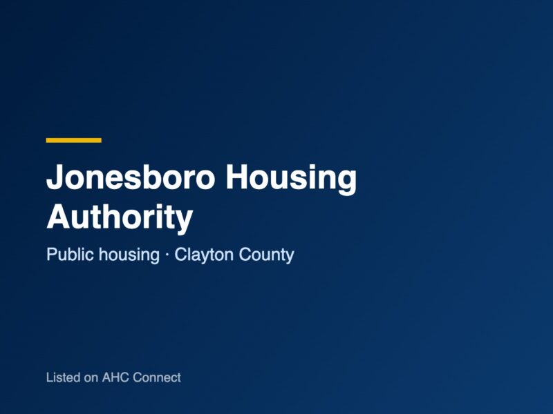 Jonesboro Housing Authority (Clayton County)